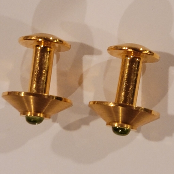 Dunhill Gold-toned Cuff Links - Picture 11 of 11